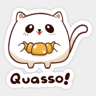 Quasso cat Sticker